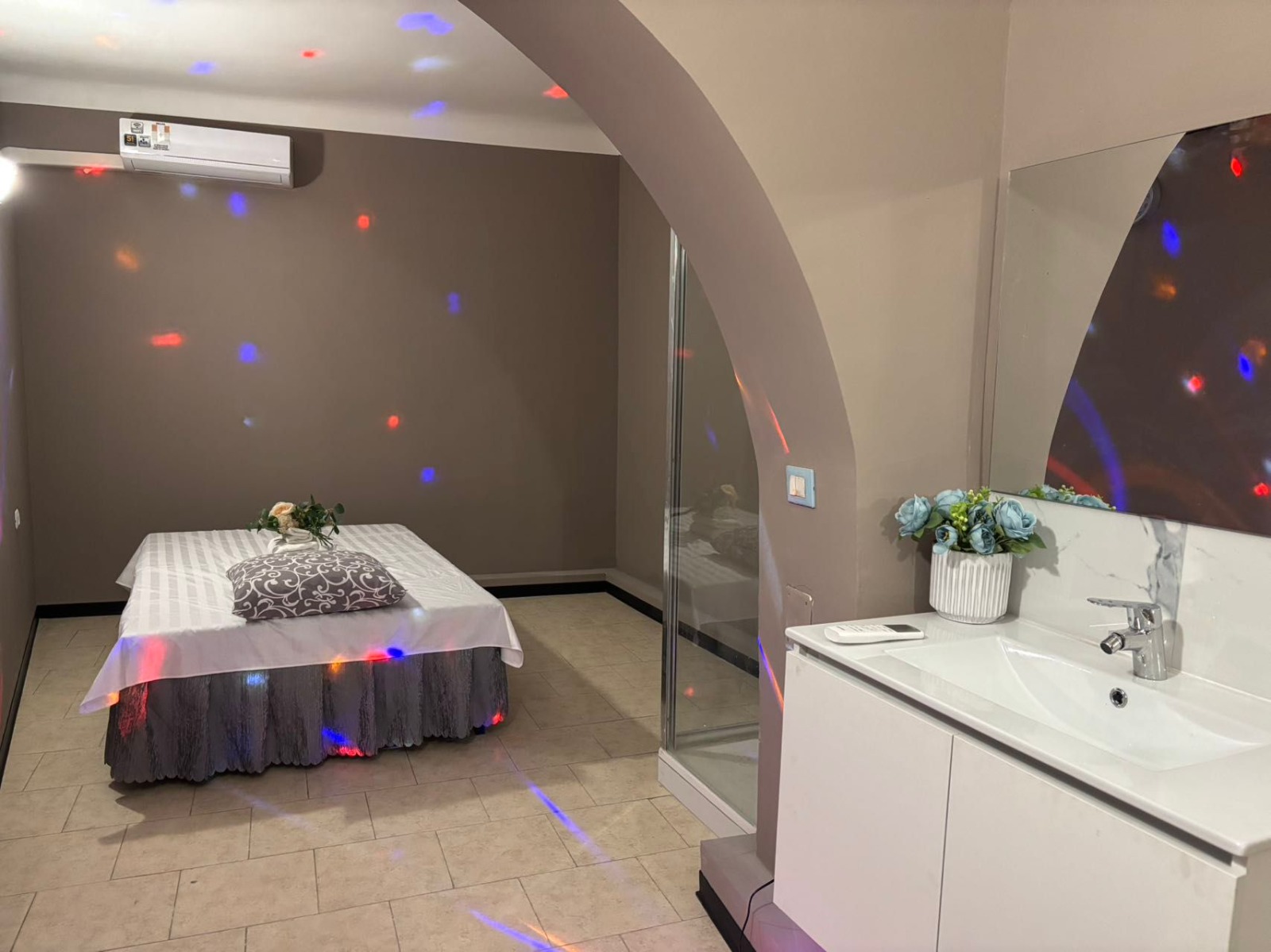 La sala massaggi del Centro Benessere Tuina a Genova